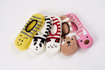 Picture of Snoozie Animal Skinny Slippers